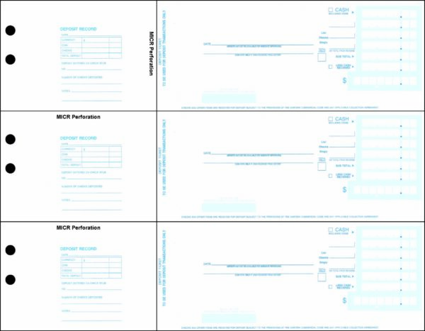 BT3003 - Business Deposit Tickets