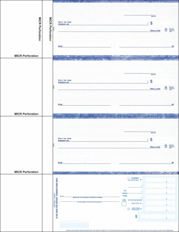 BT3101 - Blue Personal Check 3&1 – Royal