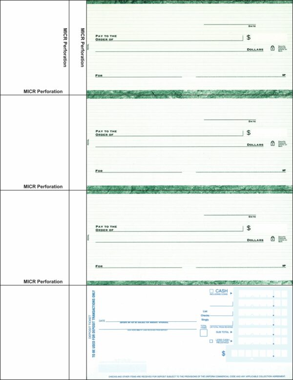 BT3102 - Green Personal Check 3&1 – Royal