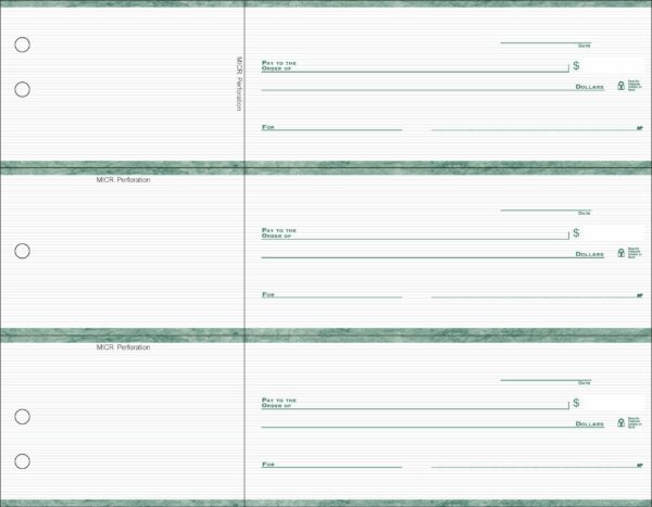 BT3006 – Green Business Check Stock – Royal