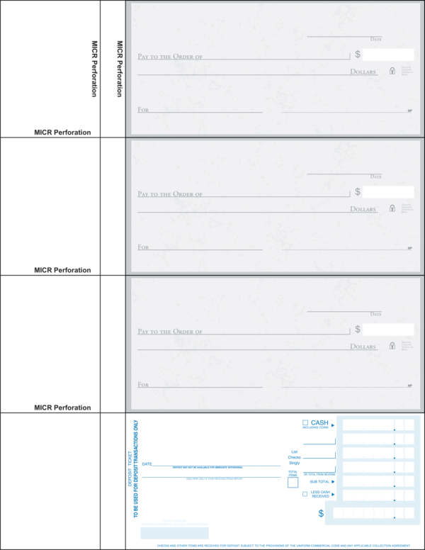 BT3110 – Gray Personal Check 3&1 – Roman