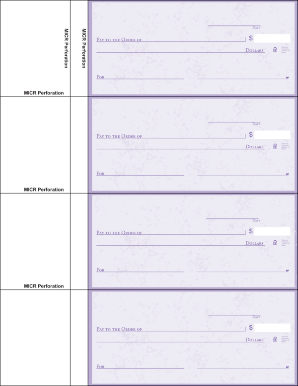BT4012 – Purple Personal Check – Roman